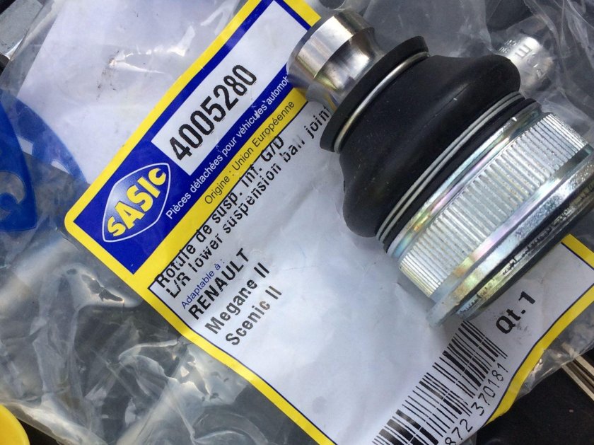 Шаровая аппора Рено логан2