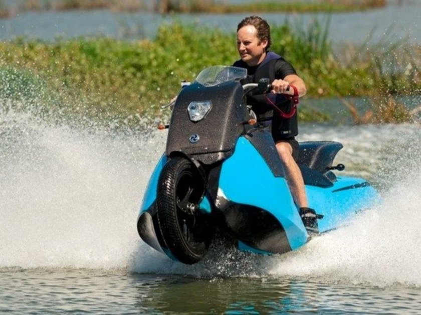 Мотоцикл амфибия biski