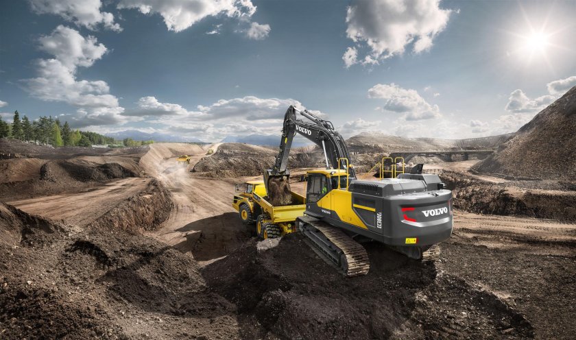 Экскаватор Вольво 380