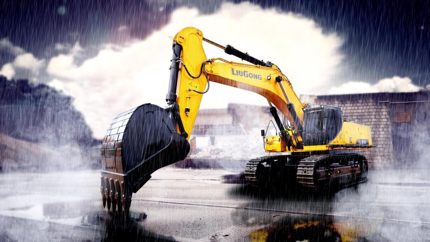 Экскаватор Liugong clg920d