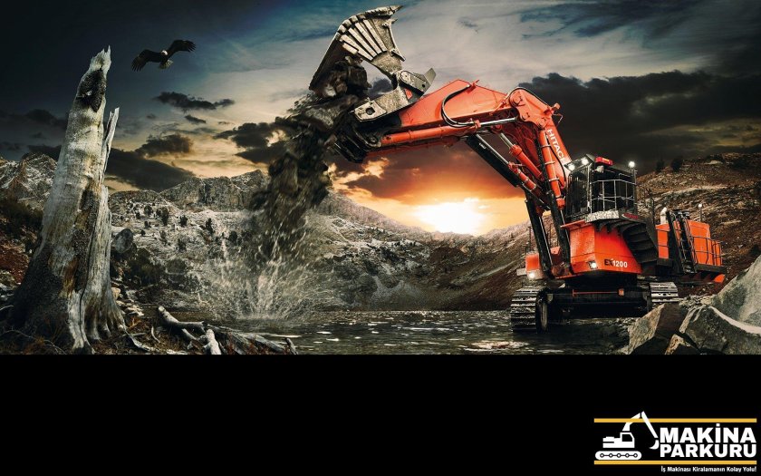 Хитачи карьерный экскаватор