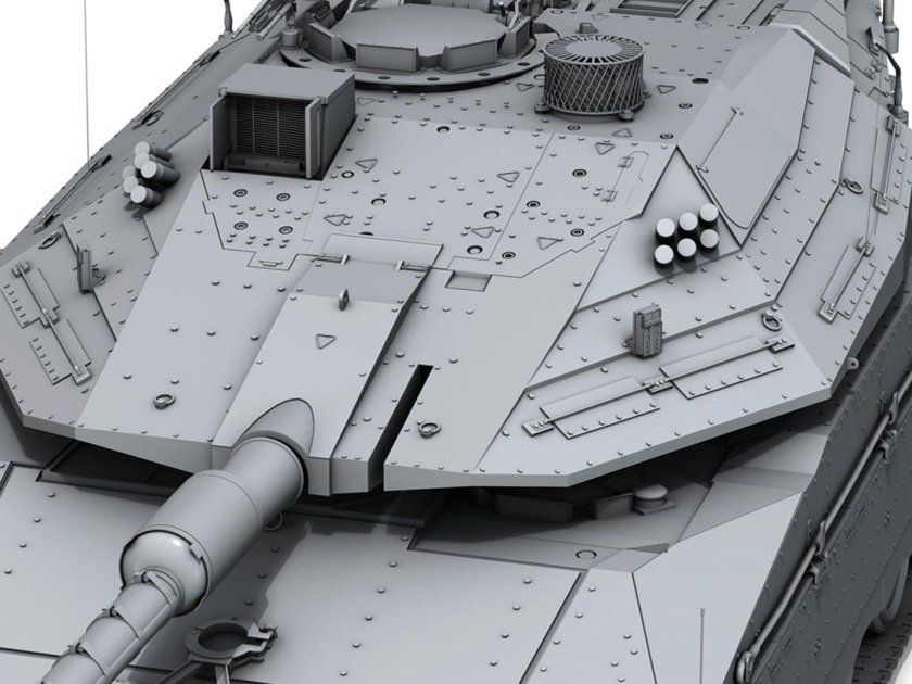 Меркава 4 внутри