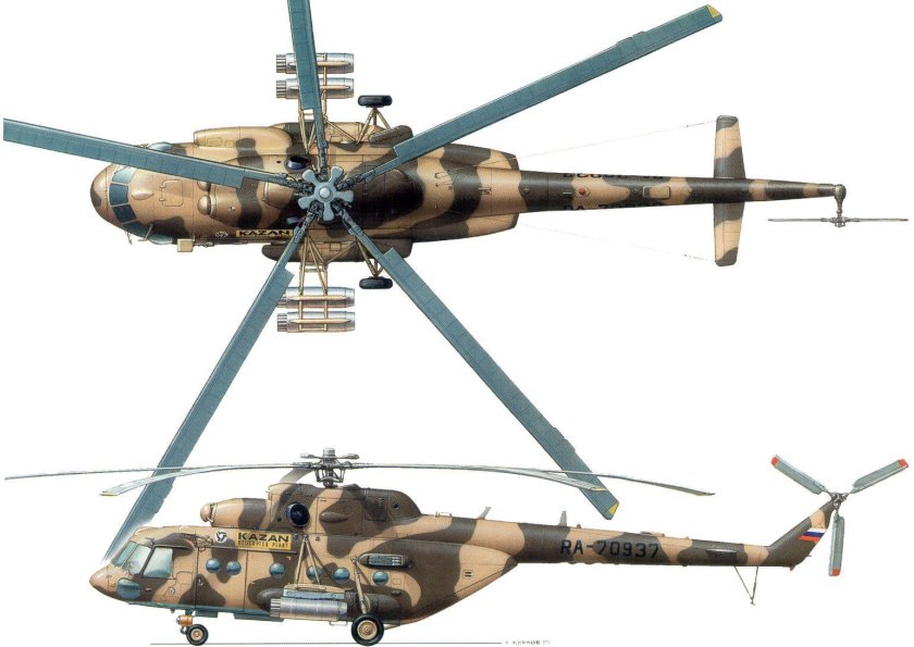 Ми-17 вертолет