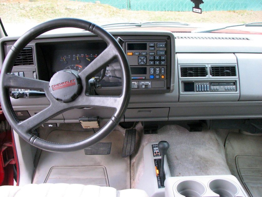 Chevrolet Blazer 1992 Interior