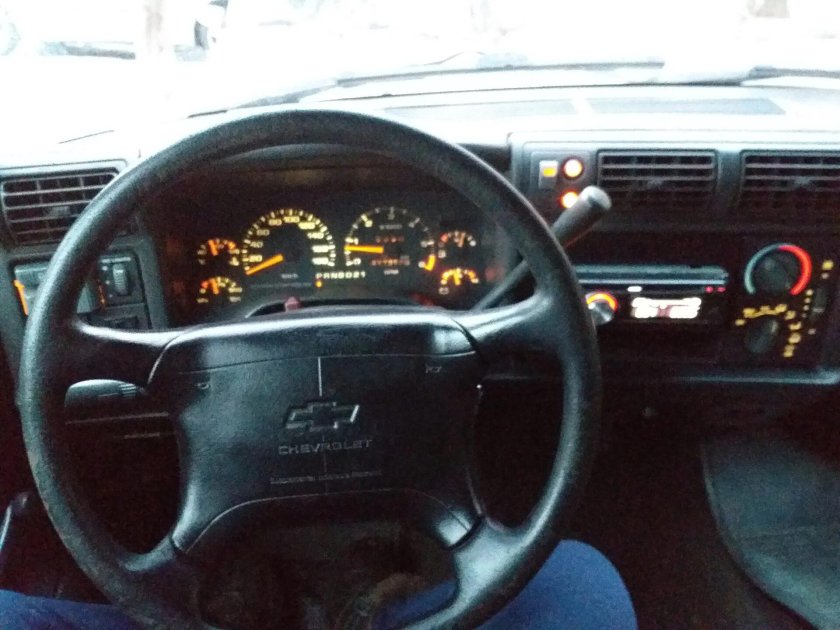 Шевроле блейзер 1995 салон