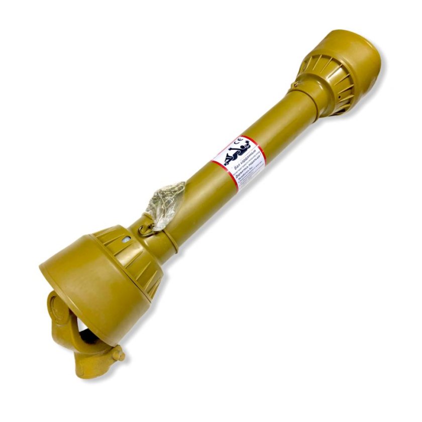 Вал карданный косилки КЗНМ 15.000 8 шлиц/8 шлиц круг с кожухом 081.10.016.2000-01