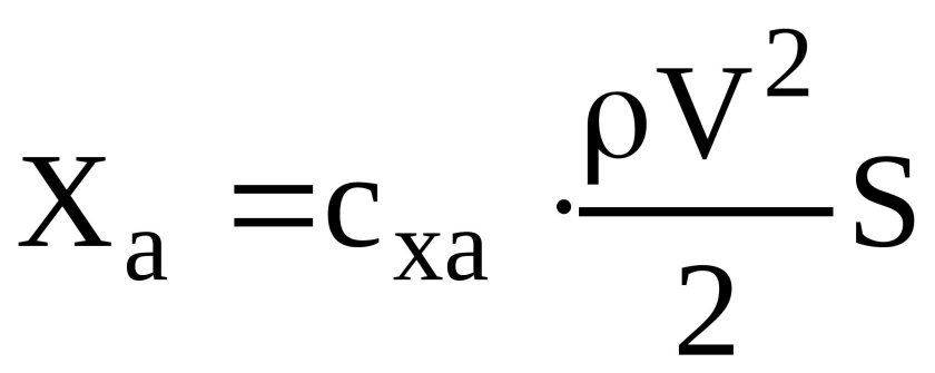 Коэффициент лобового сопротивления формула