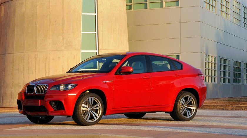 BMW x6m Red