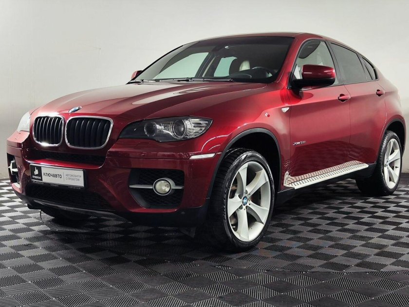 БМВ х6 красная