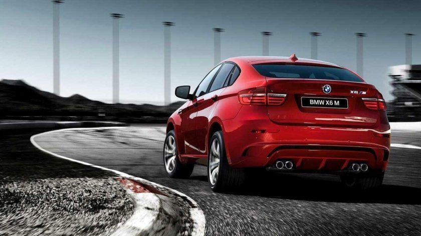 BMW x6m 2022 Red