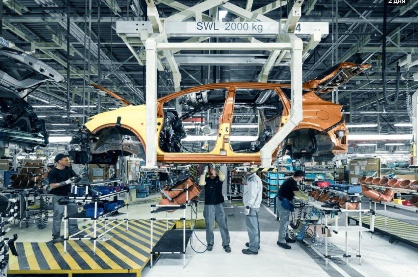 Завод Nissan в Санкт-Петербурге