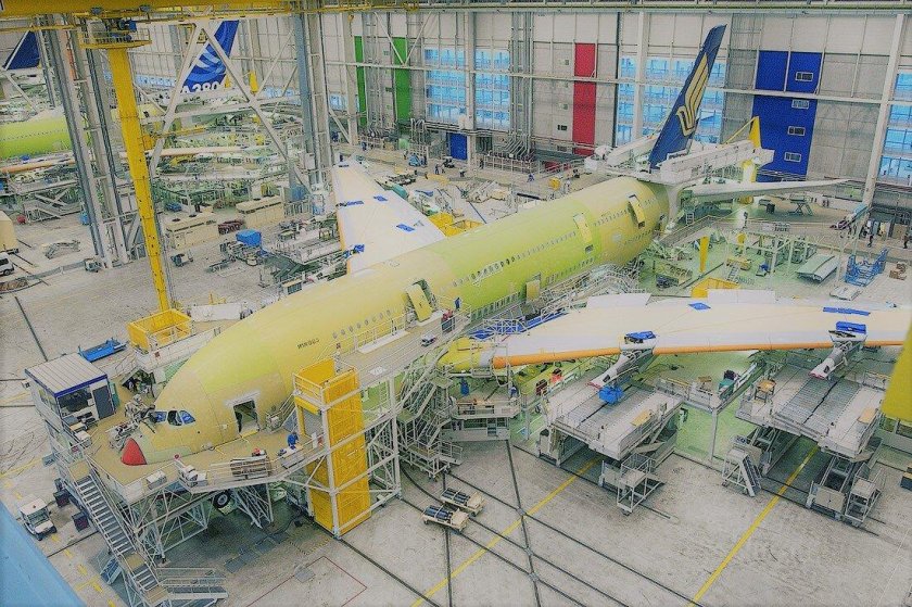 Завод Airbus в Тулузе