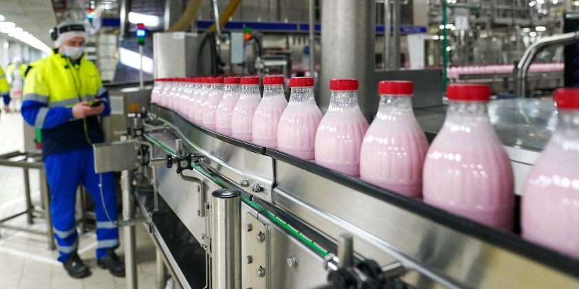 Завод Данон в Москве