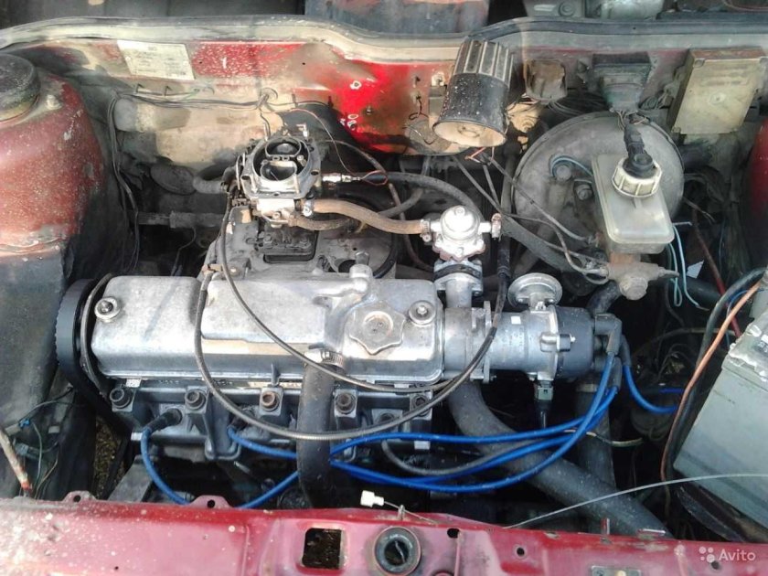 ДВС ВАЗ 2108 карбюратор