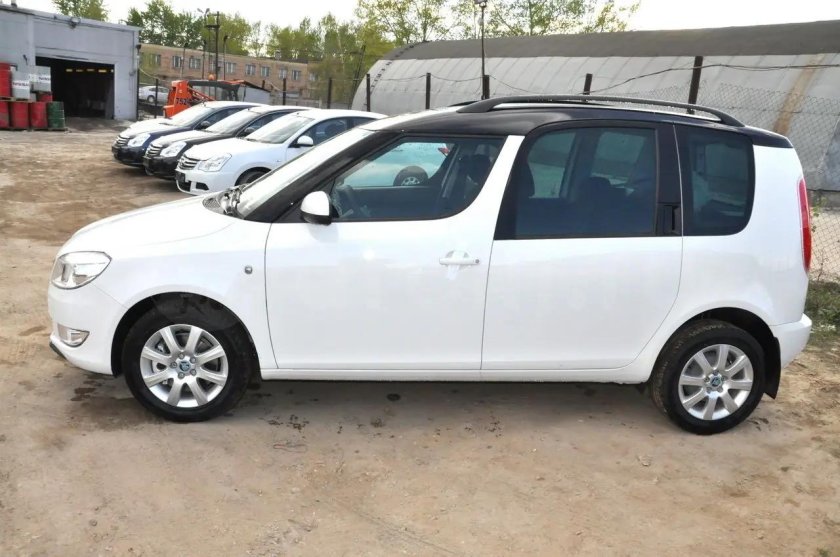 Škoda Roomster габариты