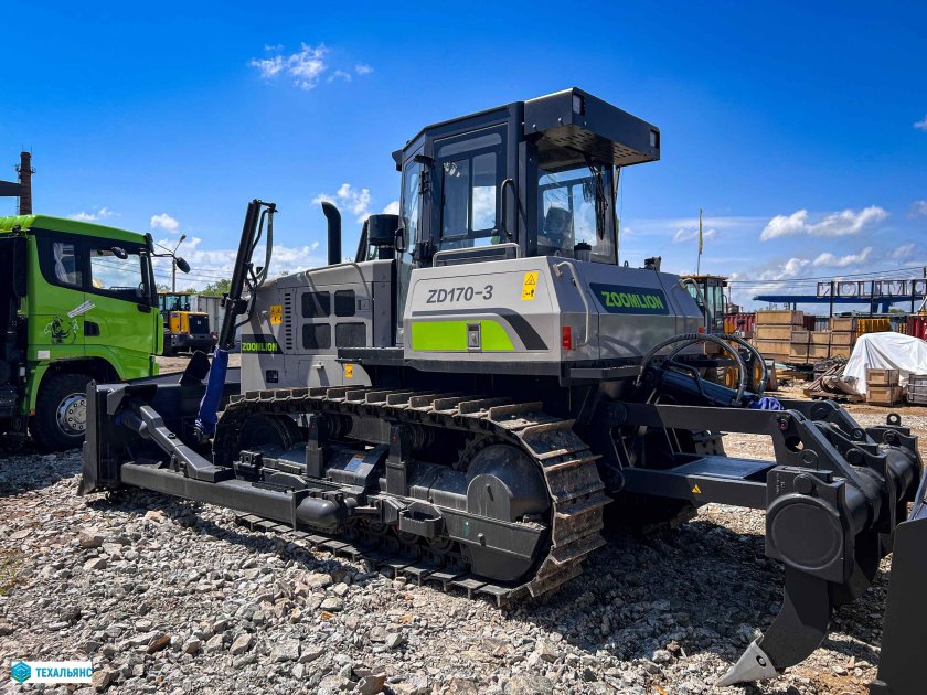 Бульдозер с рыхлителем