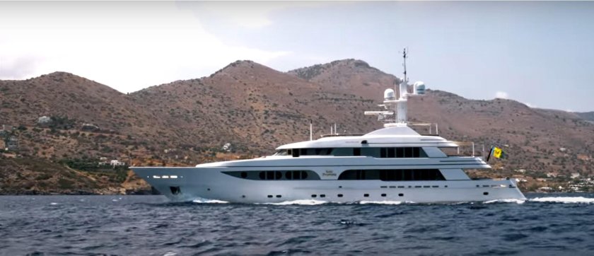 Яхта Михеева «леди Анастасия»