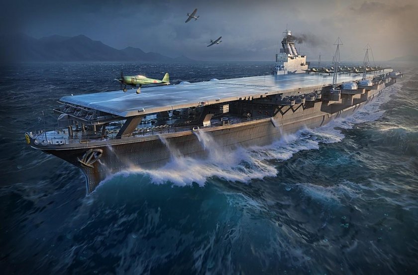 Авианосец Синано