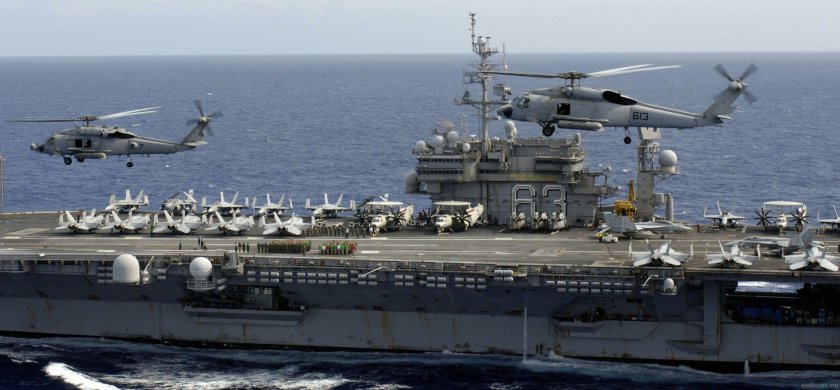 USS Kitty Hawk CV-63