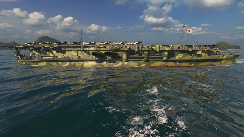 Ryujo авианосец