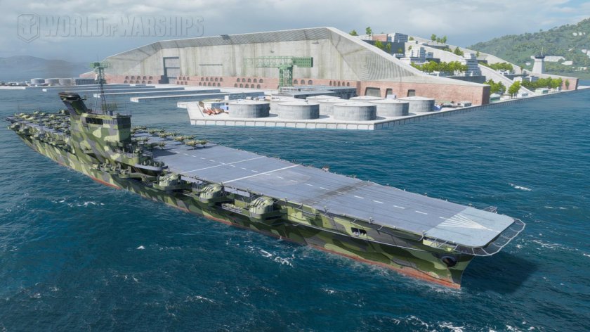 Японский авианосец кага