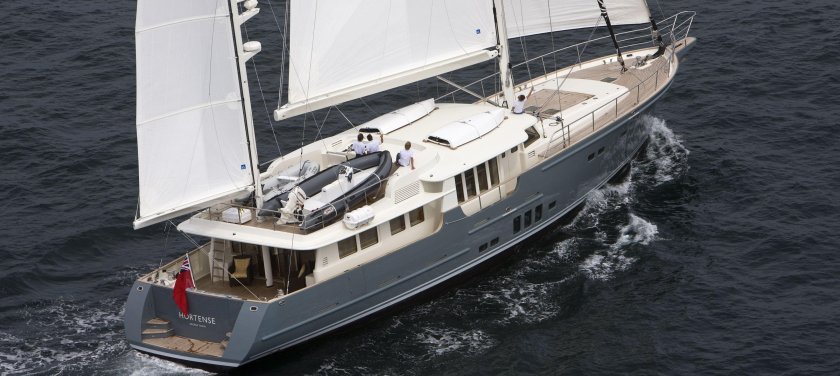 Экспедиционная яхта гортензия Hortense