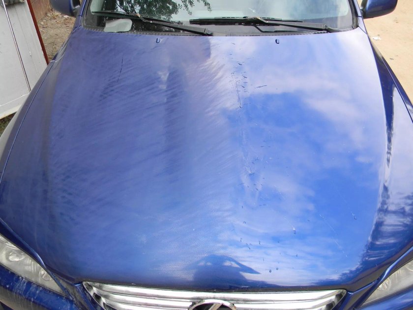 Полированный капот