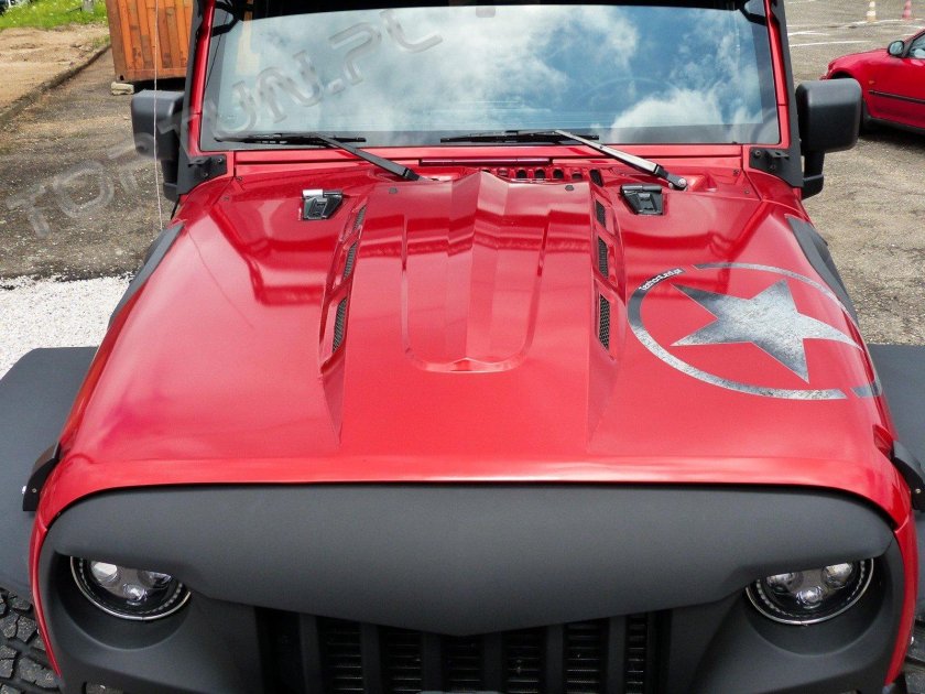 Капот Jeep Wrangler Jl