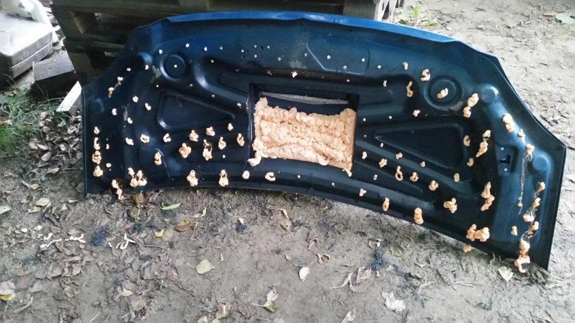 Пластиковый капот на Газель 3302