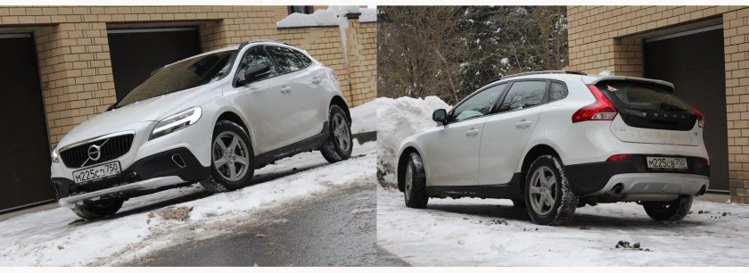 Volvo v40 Cross Country клиренс