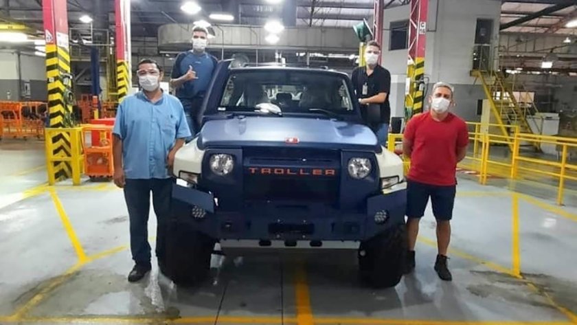 Троллер авто Бразилия