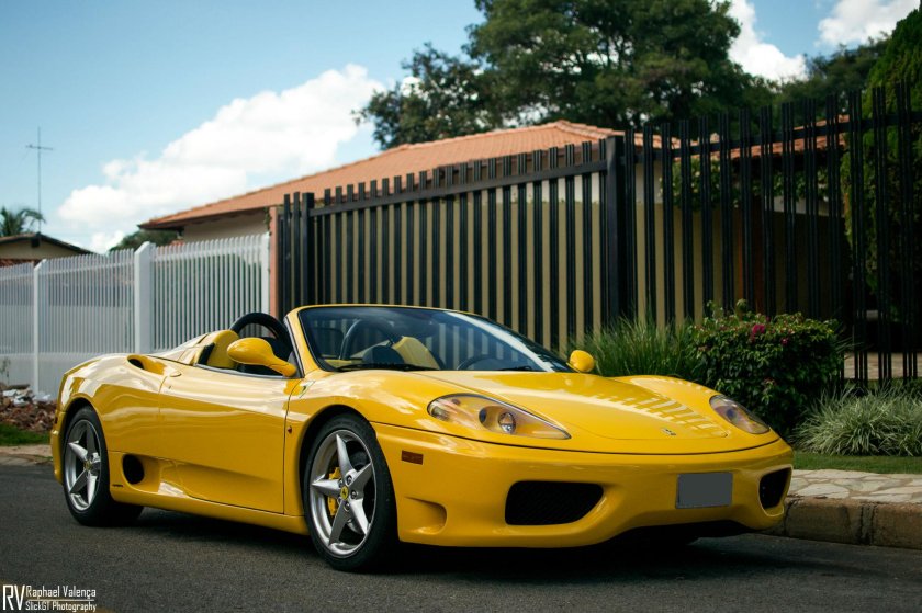 Ferrari 360 Modena Yellow