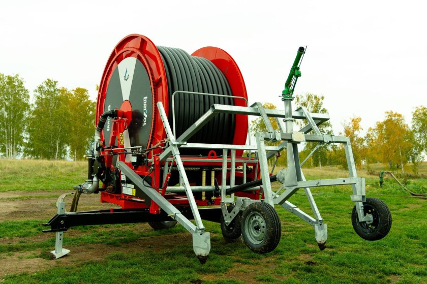 Дождевальная машина барабанного типа рм