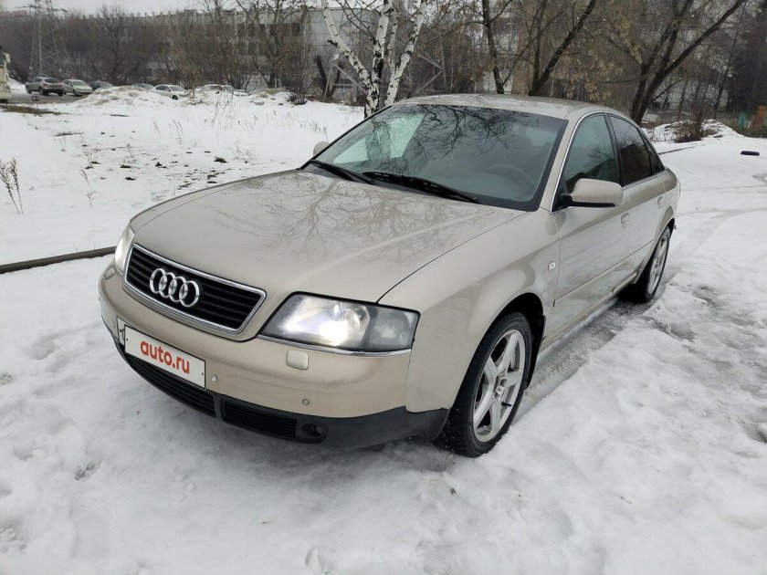 Audi a6 2005 год серебристая