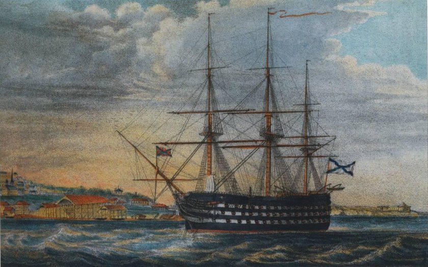 Линейный корабль три святителя 1853
