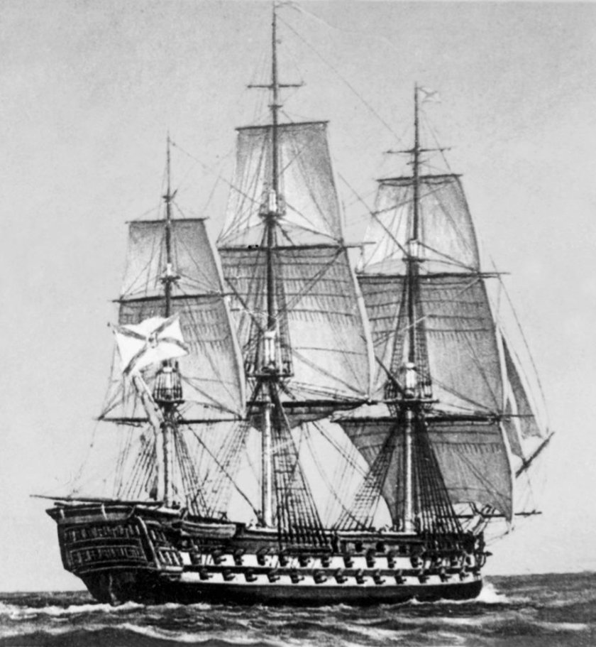 Азов линейный корабль, 1826