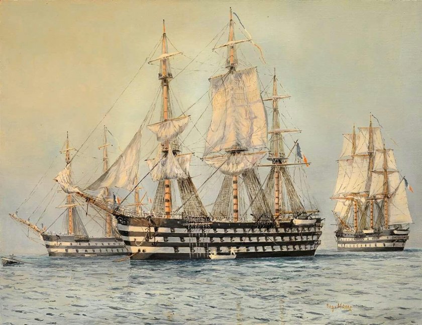 Три святителя линейный корабль, 1838