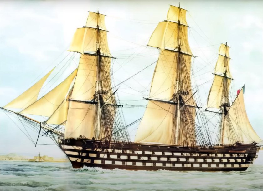 Линейный корабль Бретань 1855