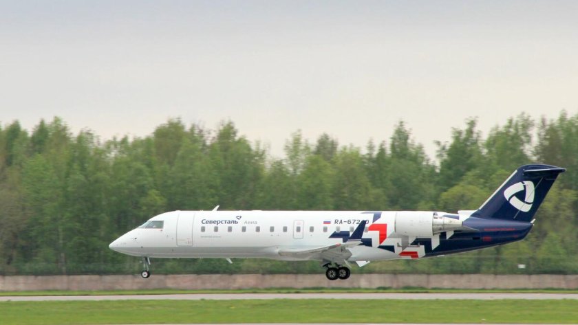 Бомбардье crj200 Северсталь