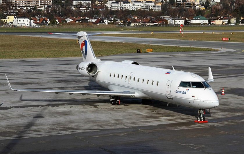 Bombardier crj200 самолет