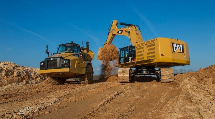 Строительная техника Катерпиллер