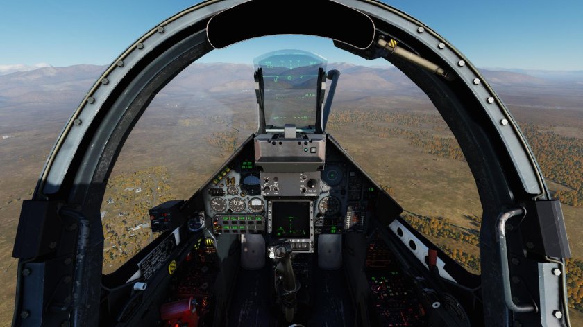 Mirage 2000c Cockpit