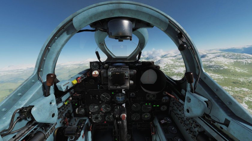 Миг-19 кабина