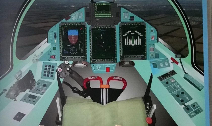 Як-130 кабина