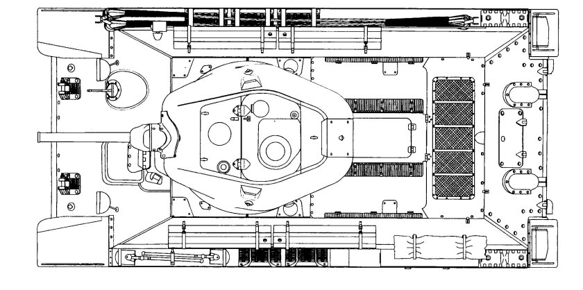 Габариты танка т-34 85