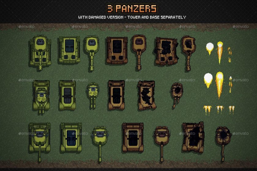 2д спрайт ТДС