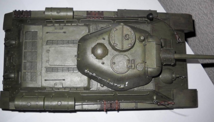 Т 34 85 башня сверху