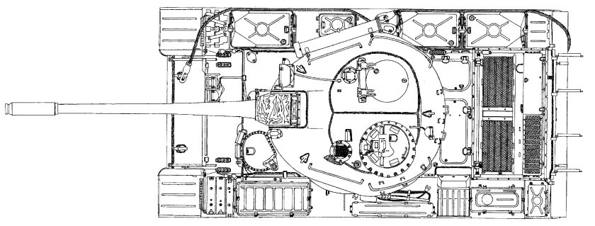 Танк т-55 чертежи