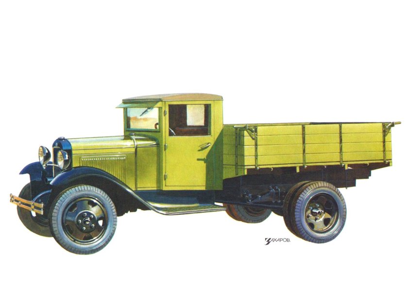 Грузовик полуторка ГАЗ-АА