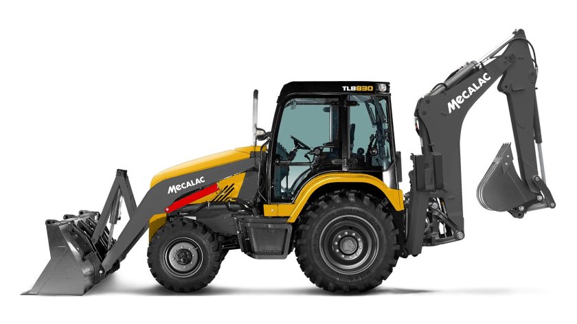 Mecalac экскаватор погрузчик